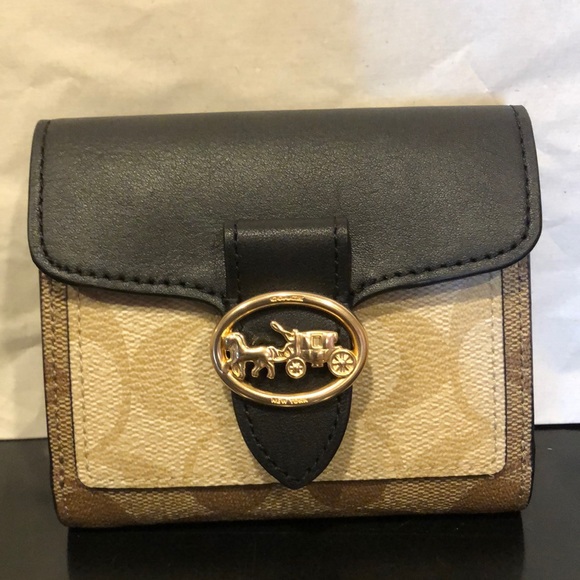 Coach signature small wallet. 6261 IMRKY - Picture 1 of 5